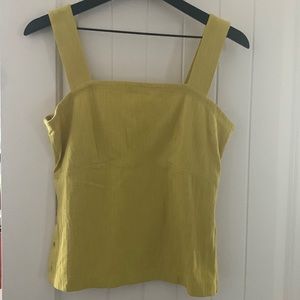 Maeve by Anthropologie yellow tank top